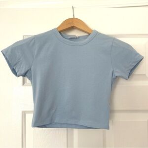 cotton on blue tshirt XS